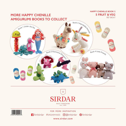 Sirdar Happy Chenille Amigurumi Pattern Book