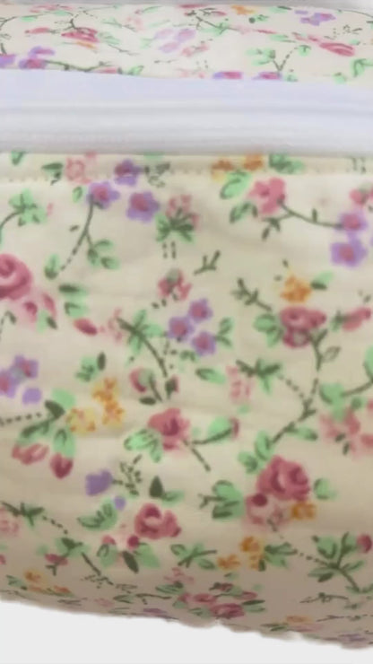 Floral box pouch