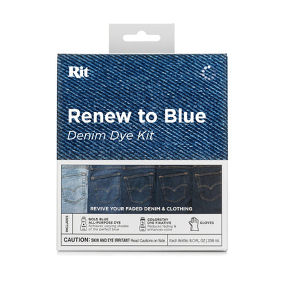 Rit Renew to Blue Denim Dye Kit