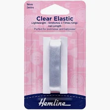 9mm Clear Elastic