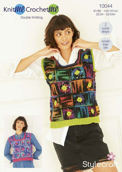 Stylecraft Crochet Tank Tops Pattern Booklet