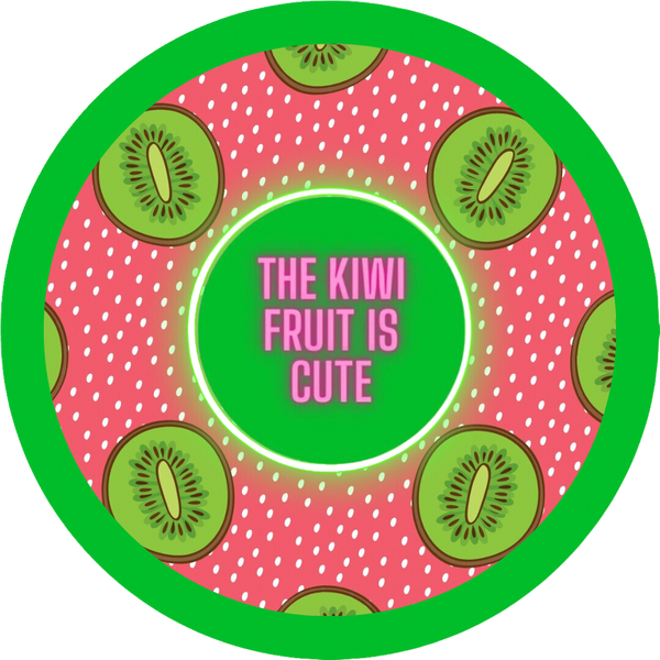 The Kiwi Fruit is Cute logo